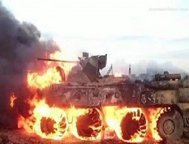 Στρατιώτης πυρπόλησε τεθωρακισμένο από λάθος! (βίντεο)